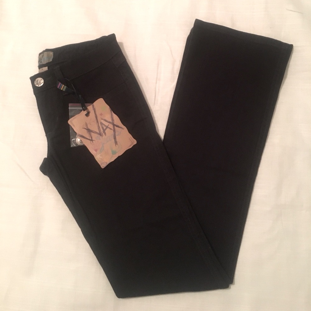 Black Wax Jeans